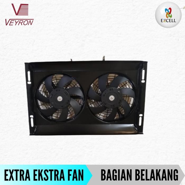 Extra Ekstra Fan Kipas Condensor Kondensor 14X23 Double Universal Elf