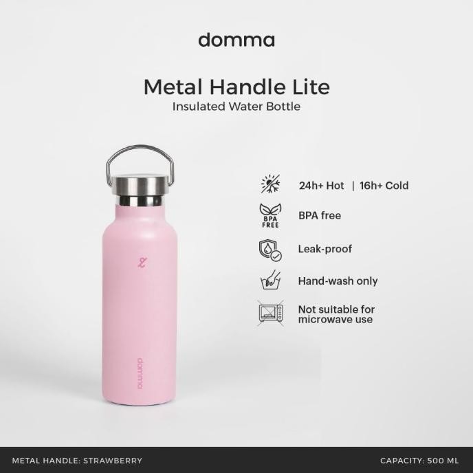 [Domma] 500 ml Botol Minum Termos Stainless Tumbler Kopi