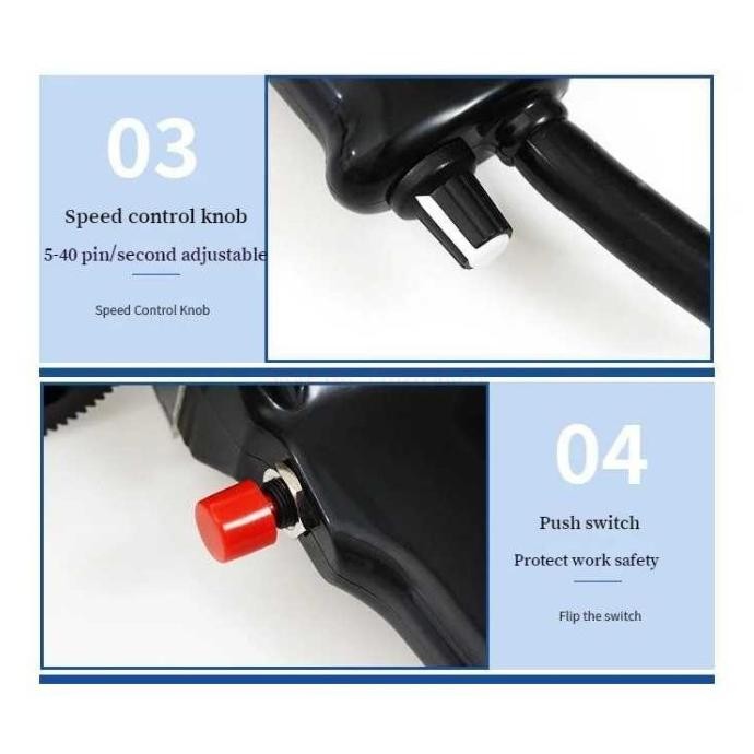 Alat Mesin Jahit Karpet Tufting Flocking Gun Cut Pile DW