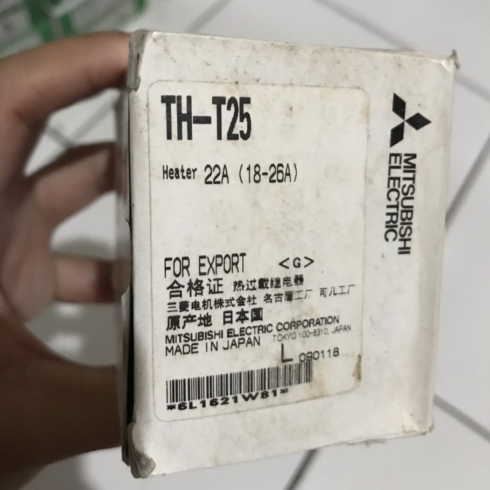 HARGA DISC - THT 25 thermal overload relay mitsubishi