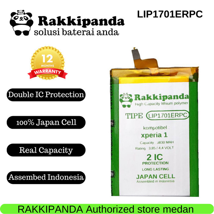 TERMURAH - BATERAI RAKKIPANDA LIP1701ERPC FOR SONY XPERIA 1
