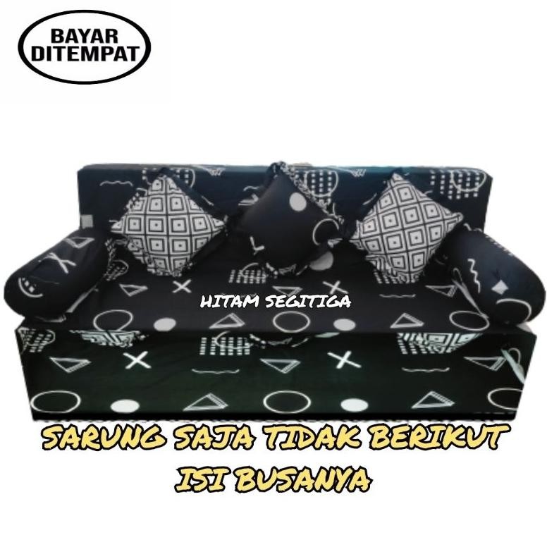 (MOTIF BARU) Sarung sofabed inoac/royal tebal 20cm / Sprei sofa bed no 1 dan 2