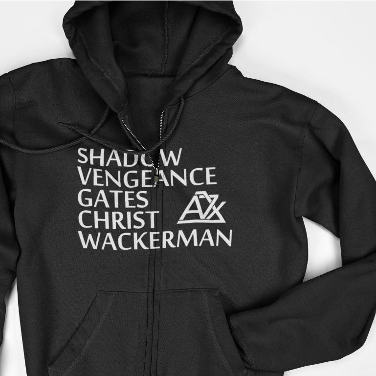 Hoodie Jaket Zipper - AX7 Avenged Sevenfold Line Up