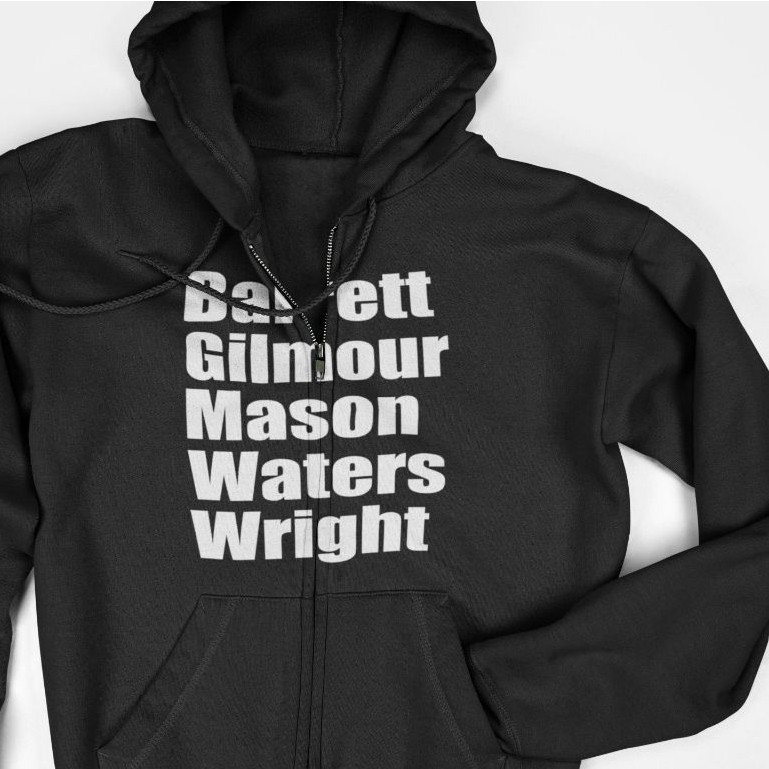 Jaket Hoodie Zipper - Pink Floyd Band