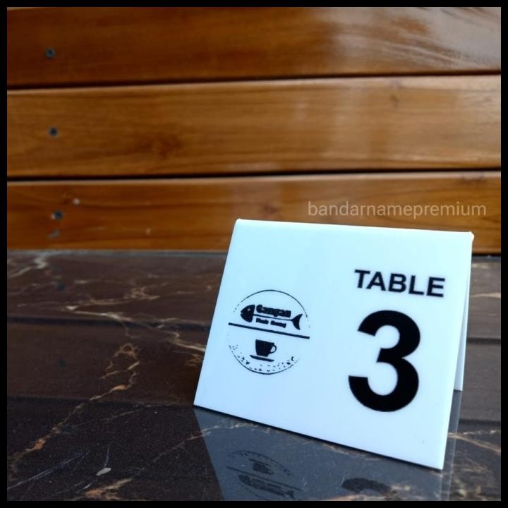 

TERMURAH NOMOR MEJA FULL AKRILIK | NOMOR MEJA !!!!!!
