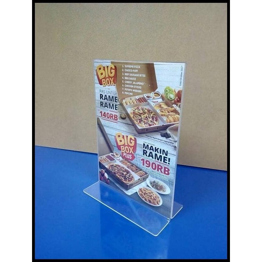 

HOT DEAL ACRYLIC TENTCARD/NOMOR MEJA ACRYLIC/ACRYLIC DISPLAY UK 10X17 CM !!!!!