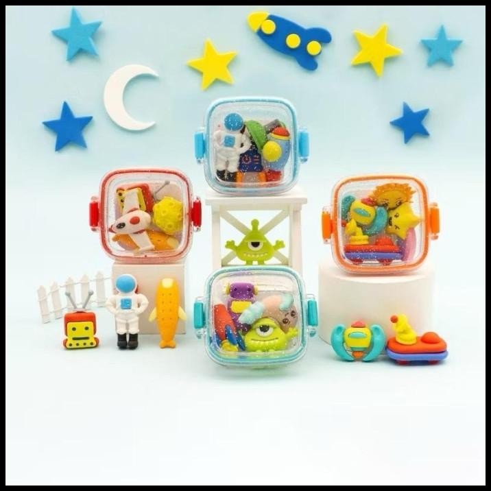 

TERBARU PENGHAPUS ANAK BENTUK MONSTER LUCU UNTUK STATIONERY ERASER !!!