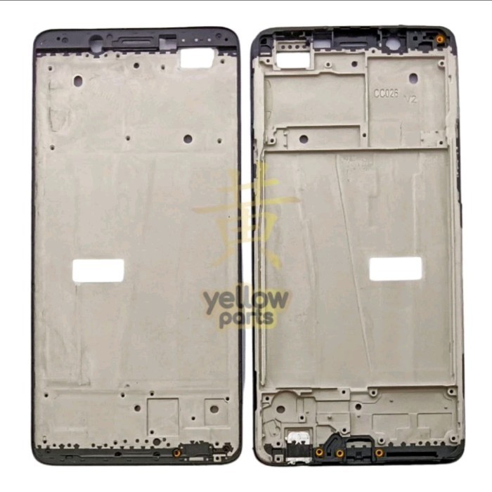 FRAME BEZZEL TULANG TENGAH DUDUKAN LCD OPPO F7 YOUTH ORIGINAL