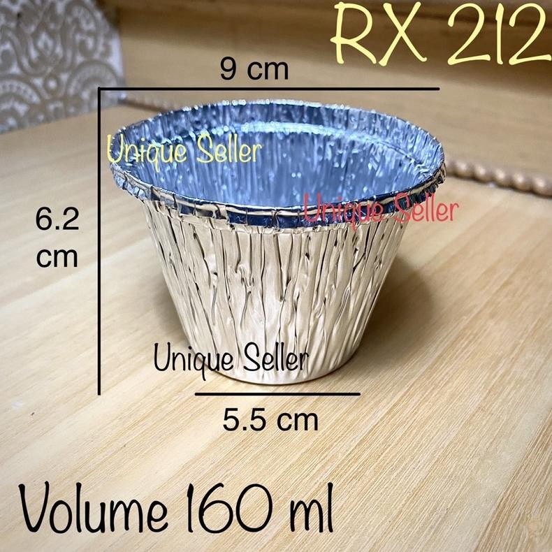 PENAWARAN TERBATAS Aluminium Foil Cup RX 212 Zuppa Soup / Alufoil Cup RX 212 Suppa Soup / Aluminium 