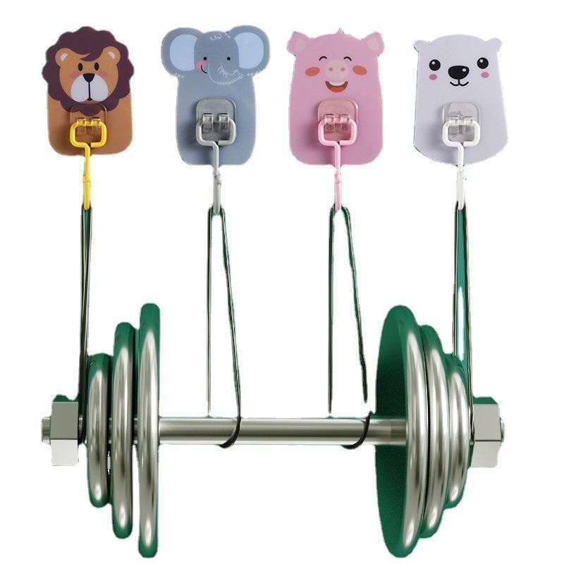 [Khusus Batam] Gantungan Tempel Dinding Hook Besi Besar Kartun, Wall Hook Cartoon [G]
