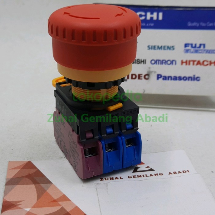 Yw1B-V, Push Button Emergency Stop, Idec