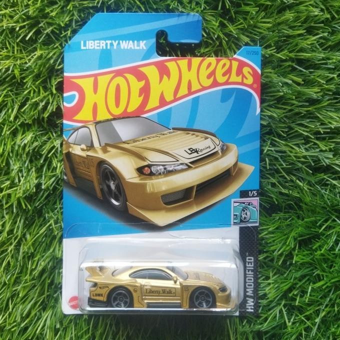 hotwheels nissan silvia lbwk gold