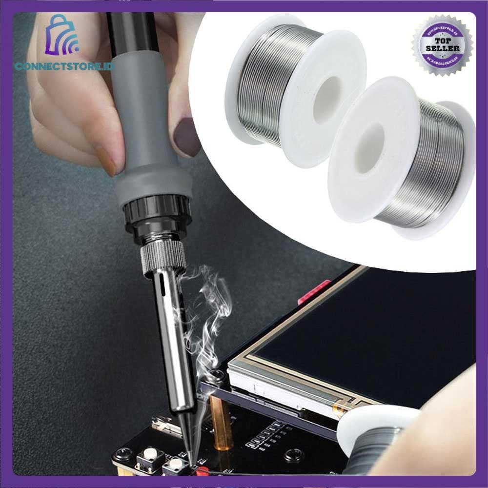 Kawat Timah Solder Flux Wire 1.0mm - 50g - Silver