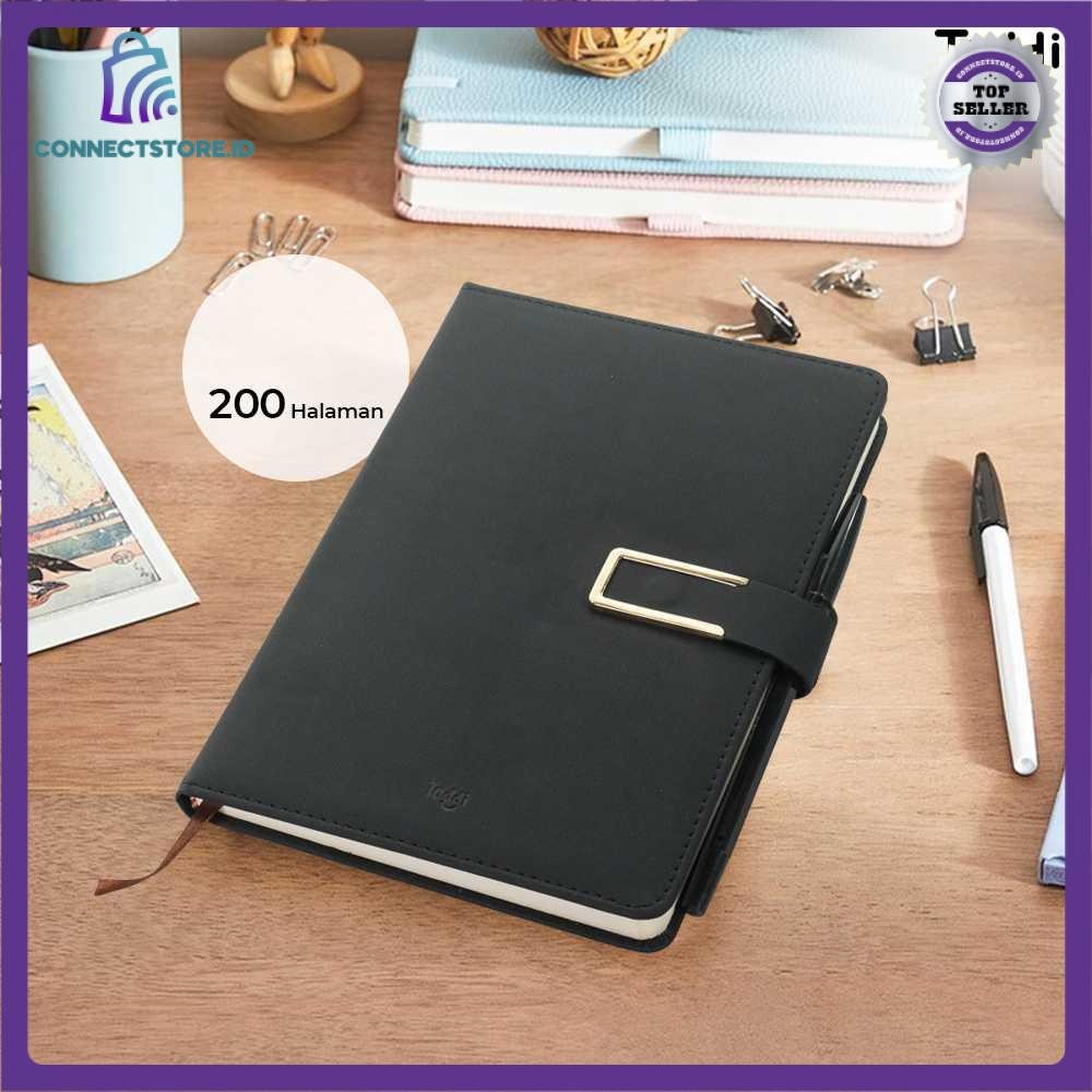 

Buku Catatan Kerja Cover Kulit Kertas A5 Jsk25 Black