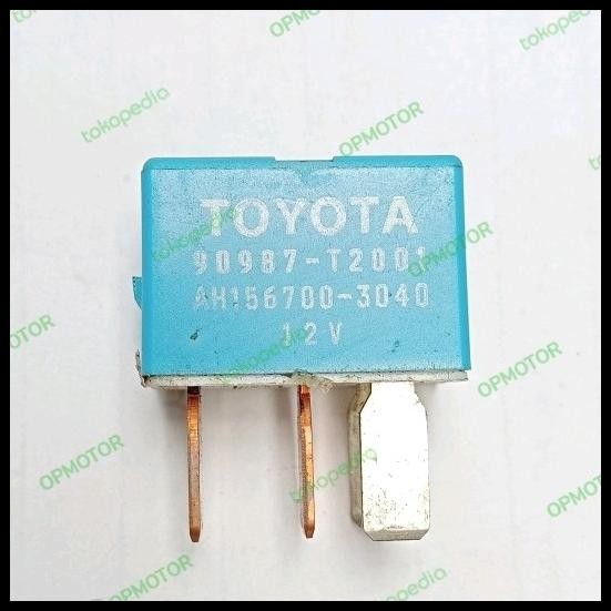 GRATIS ONGKIR RELAY AC / STARTER TOYOTA  FORTUNER INNOVA HILUX 90987-T2001 ORIGINAL  