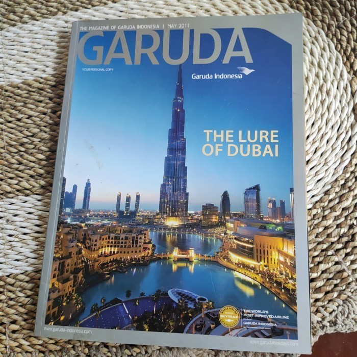 Majalah Garuda The Lure of Dubai May 2011