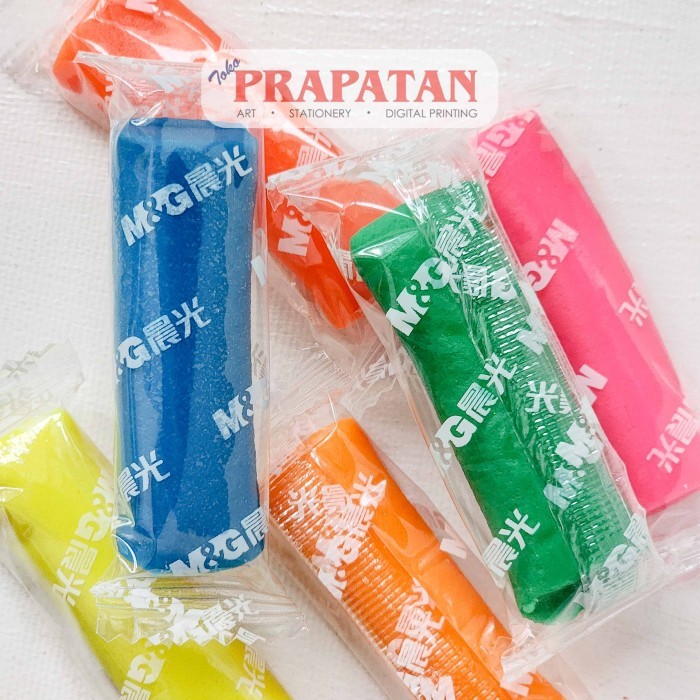 

M&G Play Dough Extra Soft Light Clay Ake040 Lilin Mainan #Original