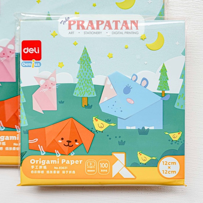 

Kertas Origami Deli 8363 Origami Paper #Original