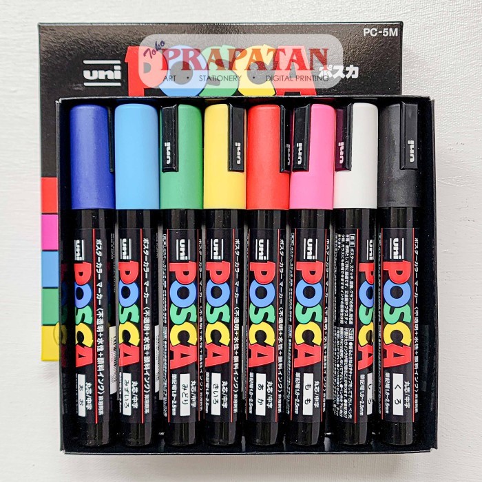 

Uni Posca Set 8C Pc-3M/5M Acrylic Marker #Original