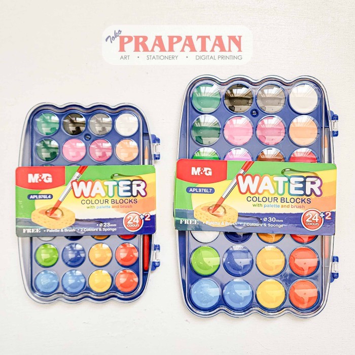 

M&G Watercolor Set Block Apl976L Cat Air Set #Original