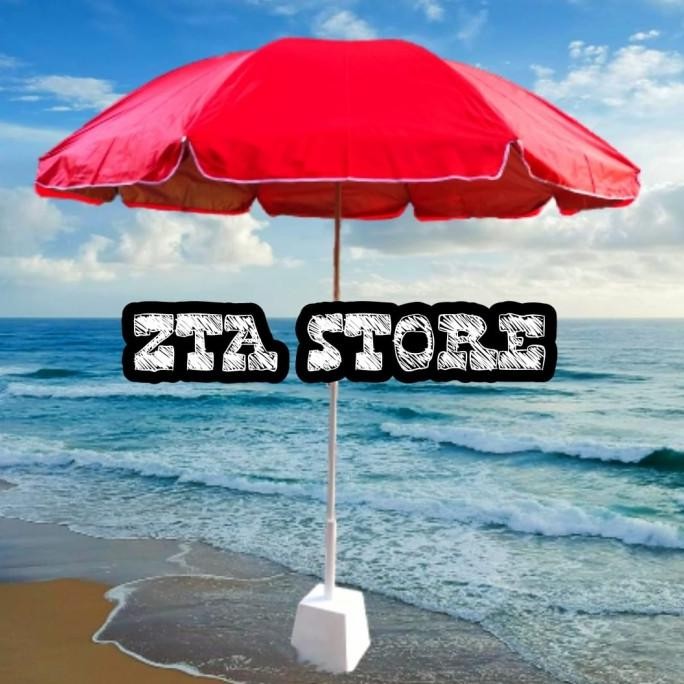 payung tenda 2 lapis 220cm payung pantai double uv payung bazar cafe TM