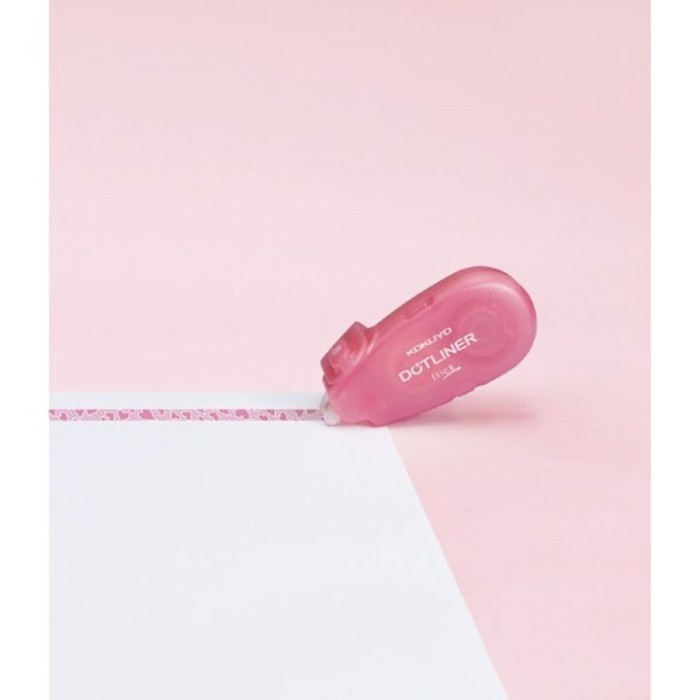

Kokuyo Dotliner Flick T-Dm4970-06 Heart Patterned Strong Adhesive #Original