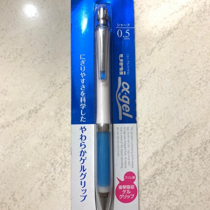 

Uni Alpha Gel Slim Pencil Mekanik M5-807Gg - 0.5Mm #Original
