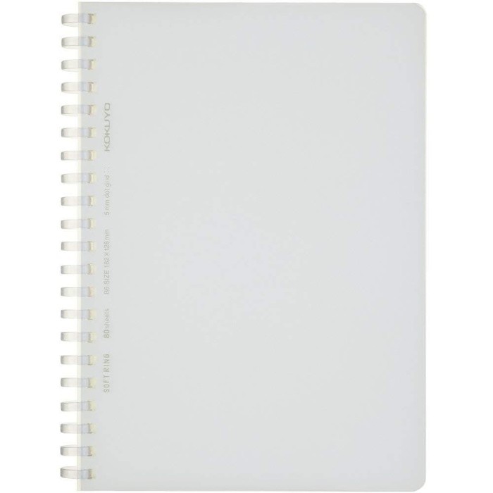 

Kokuyo Notebook Soft Ring S-Sv548Wt-T Dotted #Original