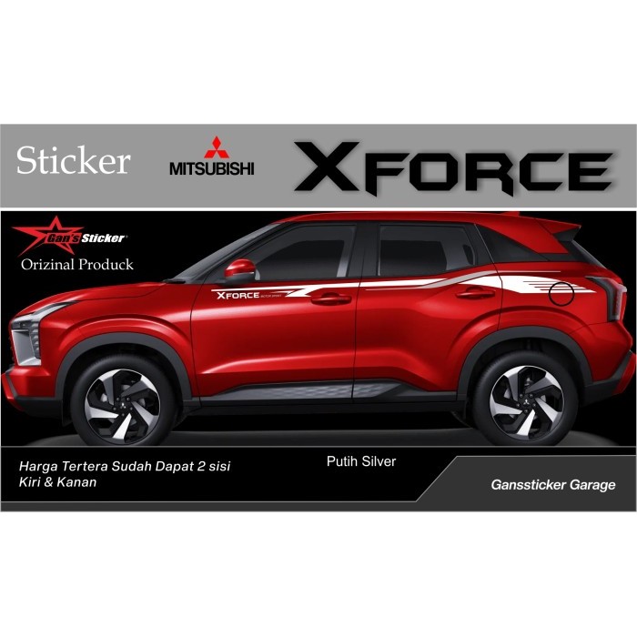 Sticker Mitsubishi Xforce 2023 2024 Aksesoris Xforce 2023 2024
