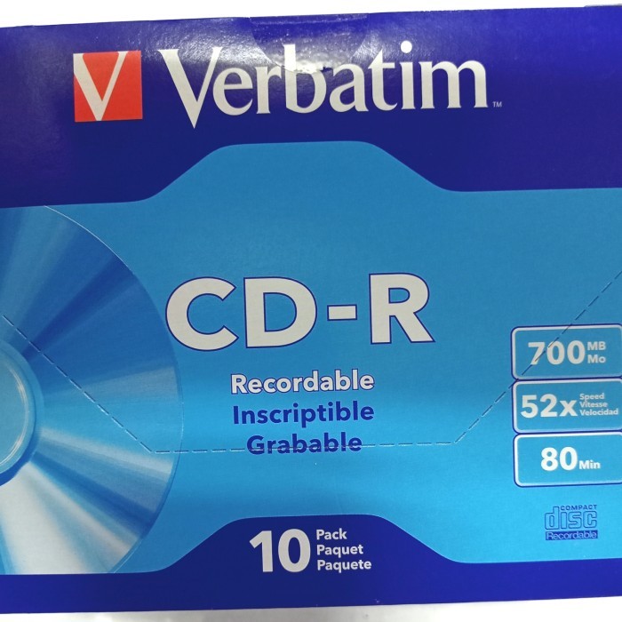 

Cd-R Verbatim 700 Mb.Mo #Original