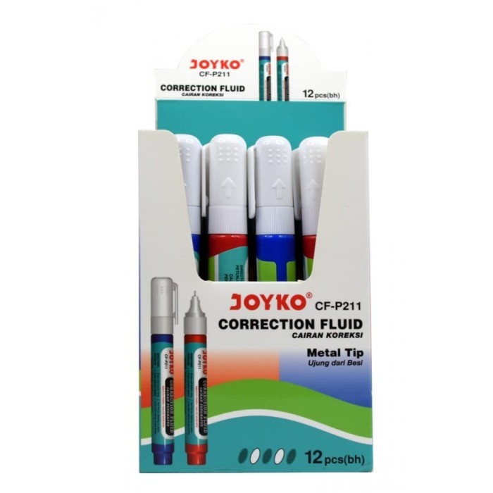 

Tip-Ex Joyko Cair Cf-P211 (Metal Tip) #Original