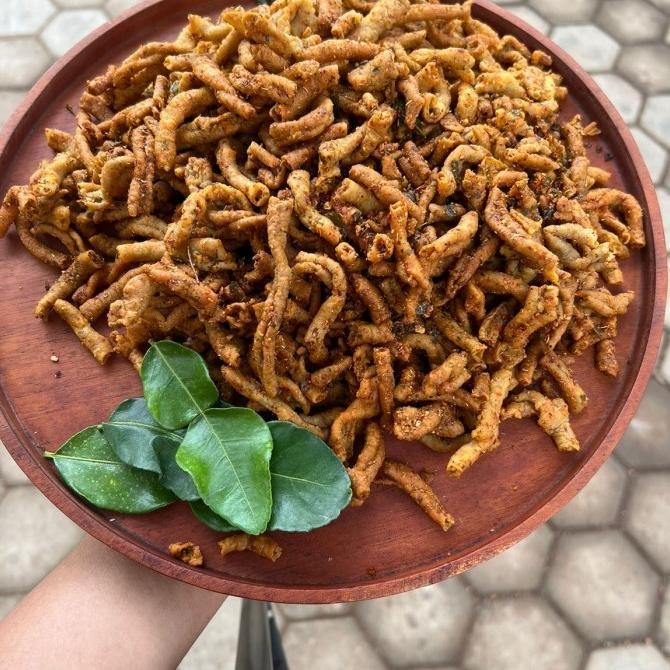 

kripik usus pedas Hah 1kg CS