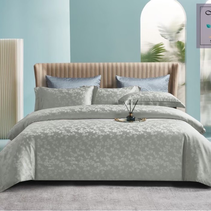 Bedcover Set Tencel Jacquard Custom Size Sprei