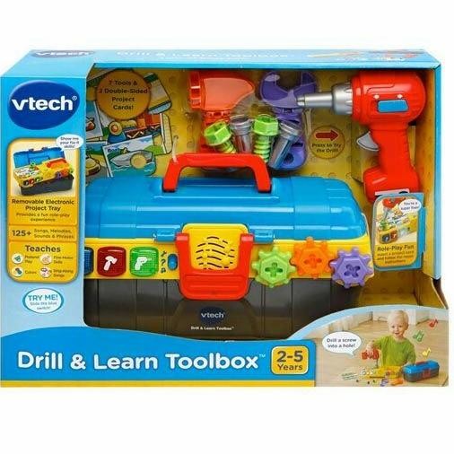 VTECH DRILL & LEARN TOOLBOX BOY TOOL SET