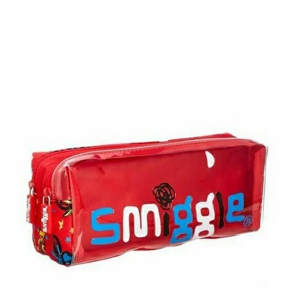 

Smiggle Pencil Case Twinzip See Cheer Boy Red Tempat Pensil