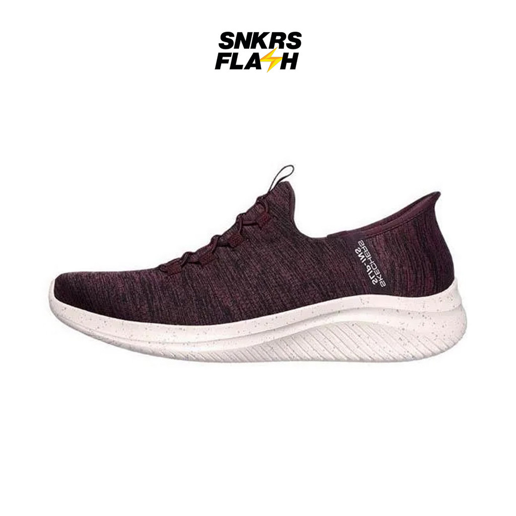 SKECHERS Sport Ultra Flex 3 Burgundy Sepatu Training Pria - 232936BURG - Size 45.5