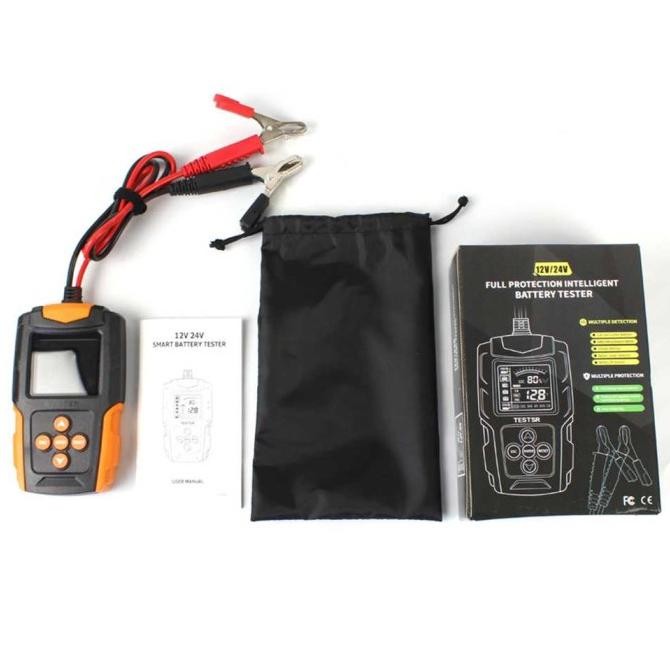 Tester Aki Kendaraan Portable Battery Tester 200Ah with LCD - FBT-200