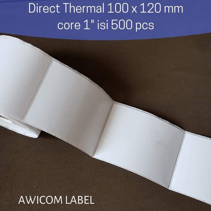 

Sale Label Barcode Direct Thermal 100X120 100 X 120 Mm Isi 500 Pcs