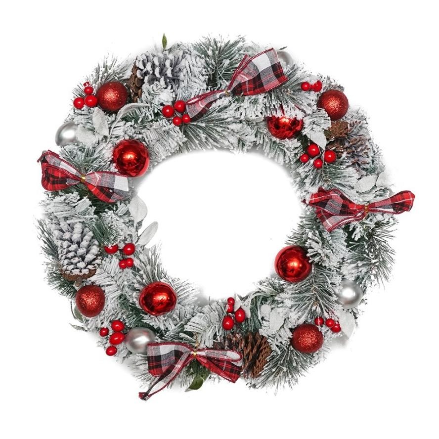 Hiasan Pintu Natal Krans Natal Christmas Hiasan Dinding