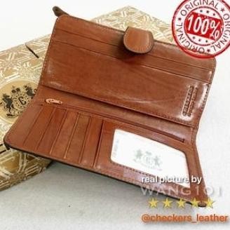 Dompet Kulit Checkers 44N - asli