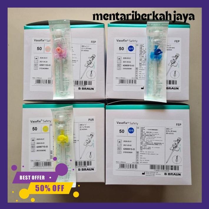 VASOFIX SAFETY G18, G20, G22, G24 / VASOFIX / BBRAUN TERBARU