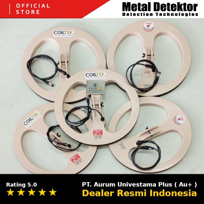 Coil Besar GFX 7000 Bulat 18 inch MONO COMMANDER dan COILTEK-  GFX7000  45 cm untuk Minar Minelab GP