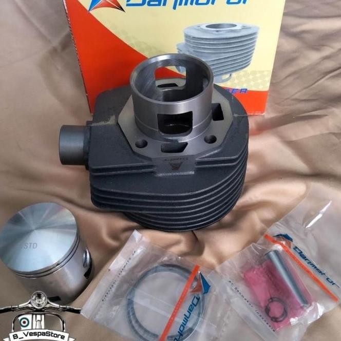 Blok Sililider Blok Seher Komplit Danmotor Blok Seher Vespa Danmotor New
