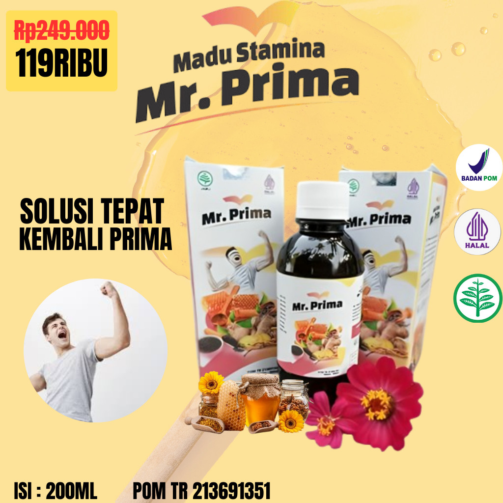 Mr Prima Madu Herbal Mengatasi Ejakulasi Dini|Meningkatkan Kualitas Ereksi