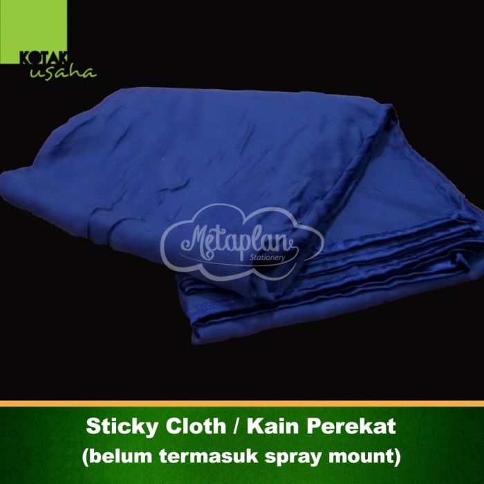 

HARGA DISC - Sticky Cloth Kain Perekat Kartu Metaplan (ukuran 1.5 x 2.5 meter)