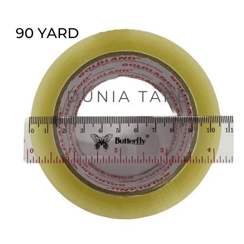 

(GOJEK GRAB) OPP lakban bening coklat 2 inch 90 yard (45 mm x 90 yard)