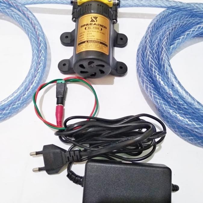 Pompa air mini DC Alat semprot spray cuci steam motor AC