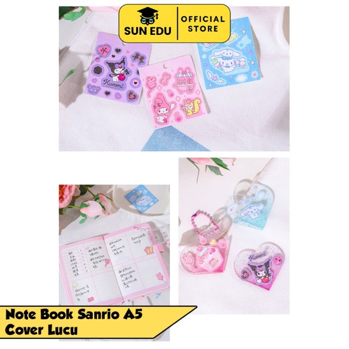

Notebook Sanrio High Quality/ Buku Jurnal Cute/ Jurnaling Melody