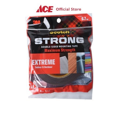 

Scotch 3M Mounting Tape Extreme Interior & Exterior 19 Mm X 4 Mtr