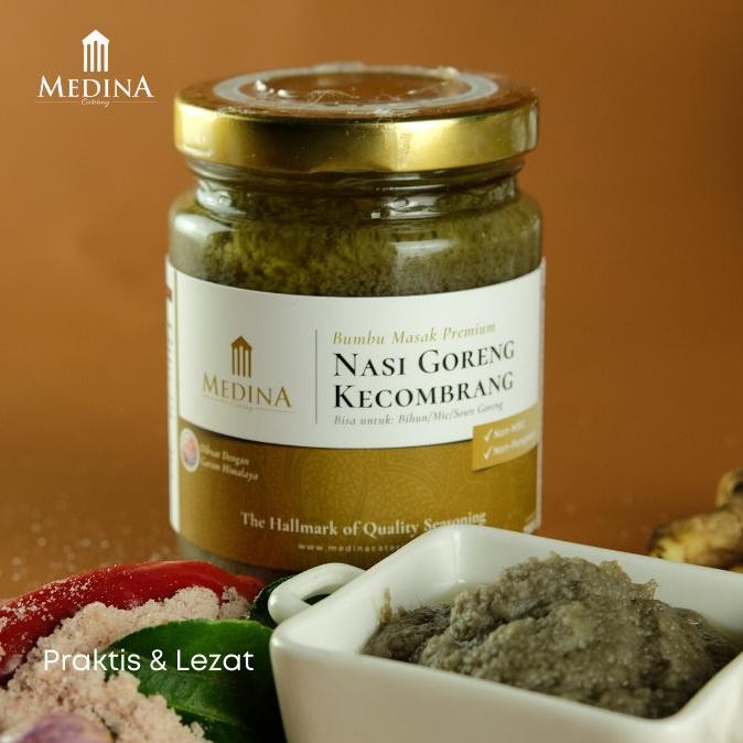 

Bumbu Instan Nasi Goreng Kecombrang Premium (250gr) - Medina Catering H85S